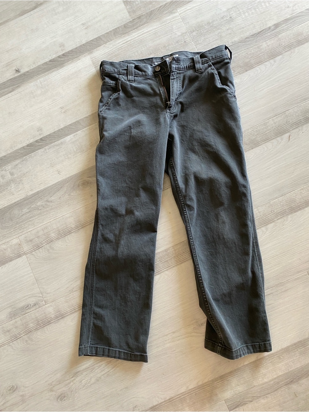 Men’s Carhartt Relaxed Fit Pants in Charcoal, 30x30